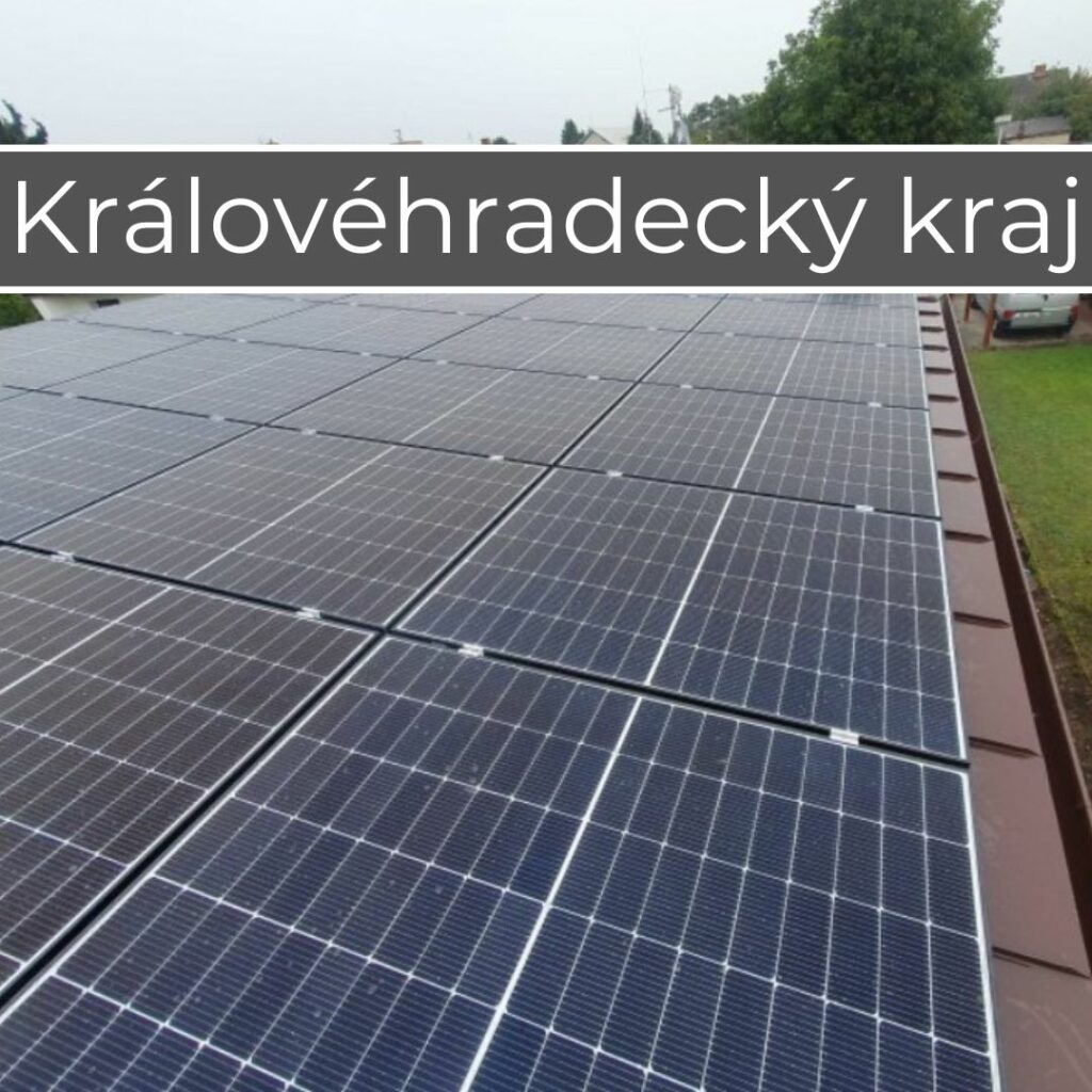 Spolehlivá fotovotaika na klíč. Instalace Královéhradecký kraj.