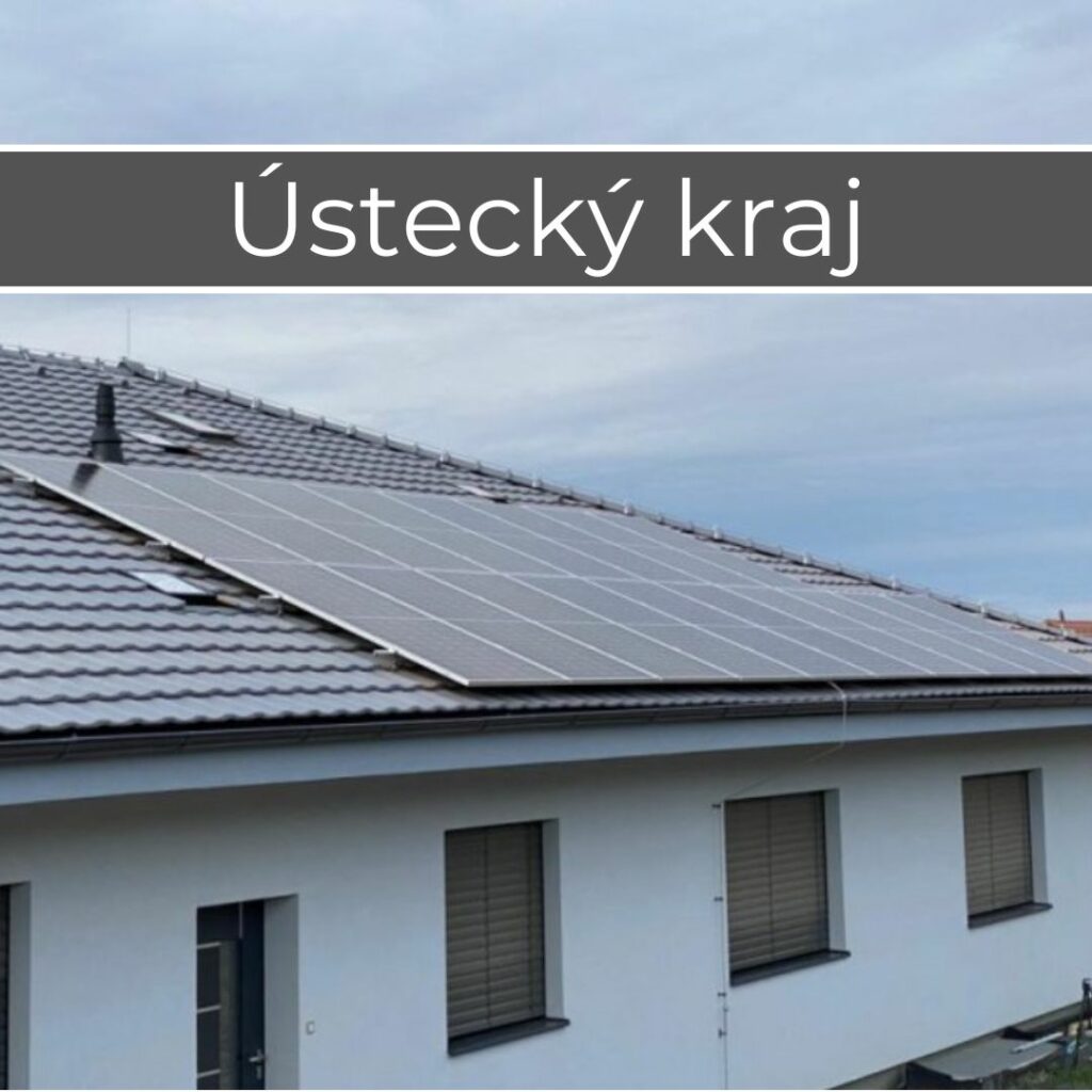 Prémiová fotovoltaika na klíč. Instalace Ústecký kraj.