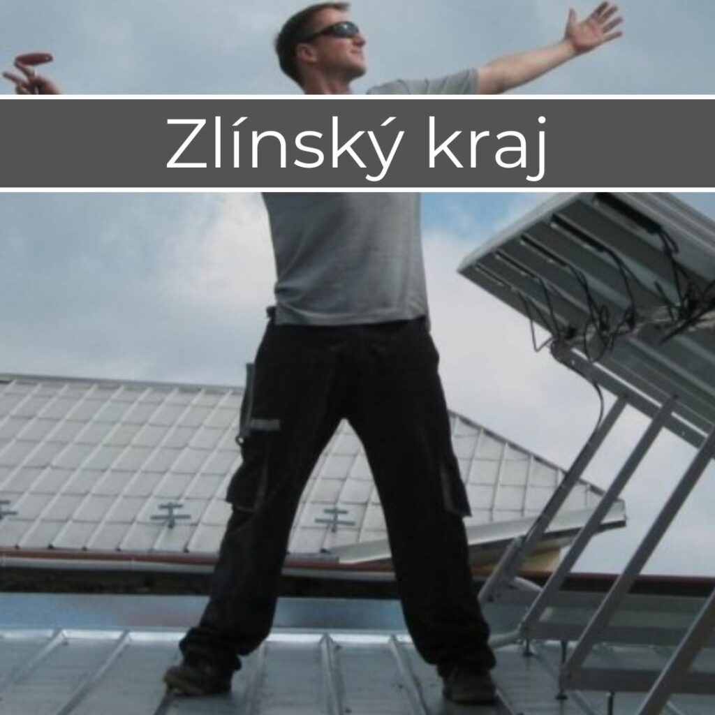 Skvělý montážní tým a instalace spolehlivé fotovoltaické elektrárny na klíč. Zlínský kraj.